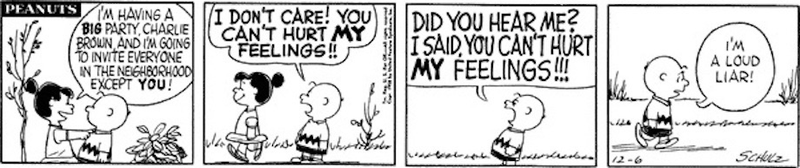 Illustration for article titled Over The Years, Violet From Peanuts Was Defined Only By Her Cruelty